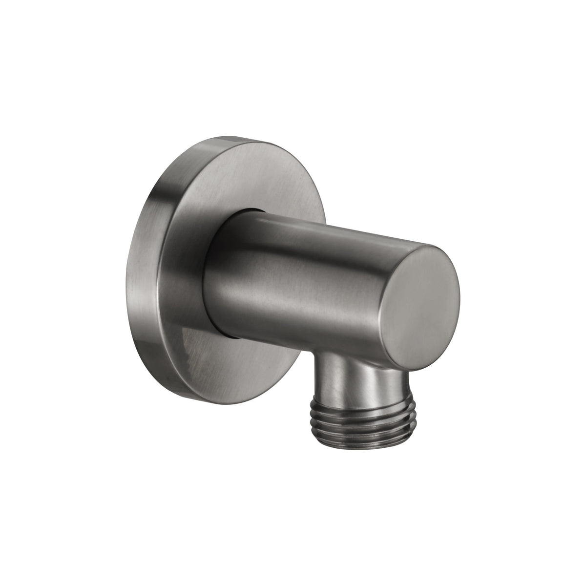 JTP VOS Wall Outlet Elbow - Brushed Black