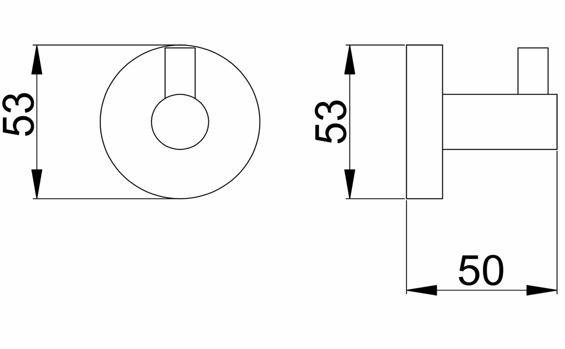 JTP VOS Robe Hook