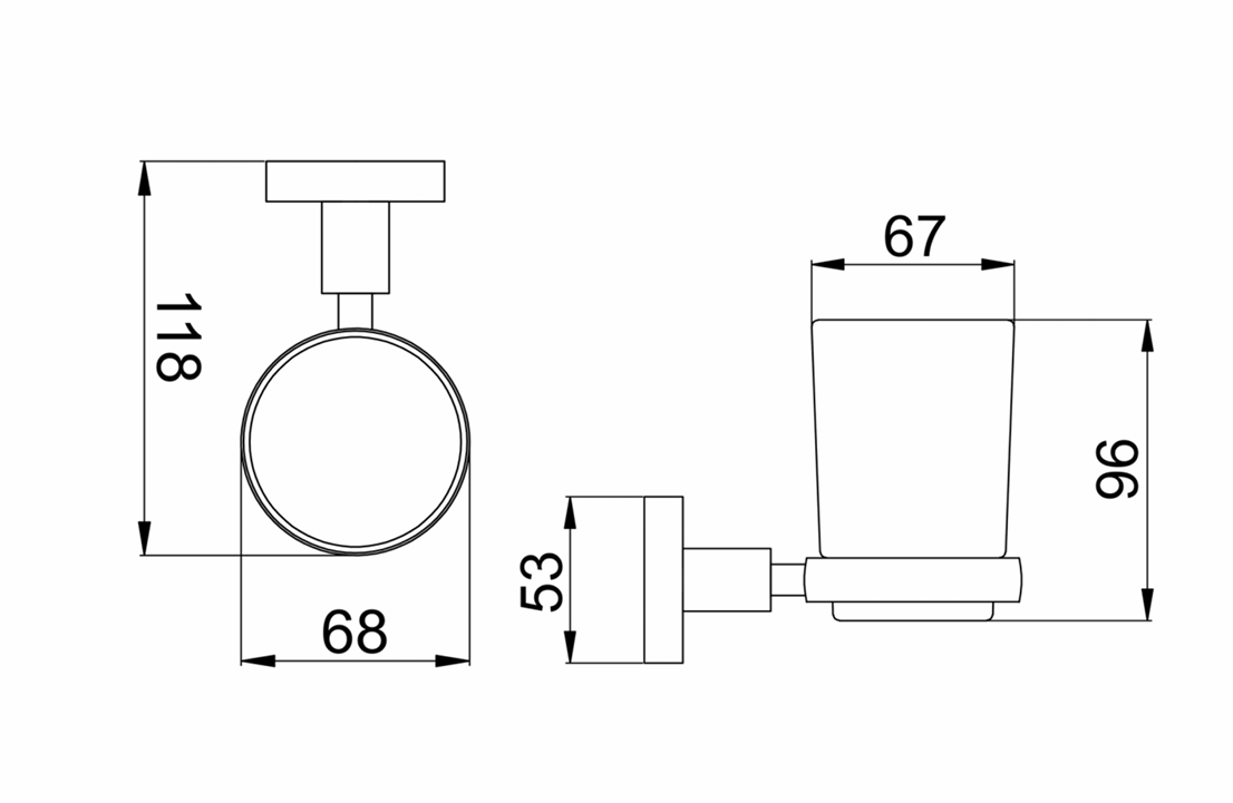 JTP VOS Tumbler Holder