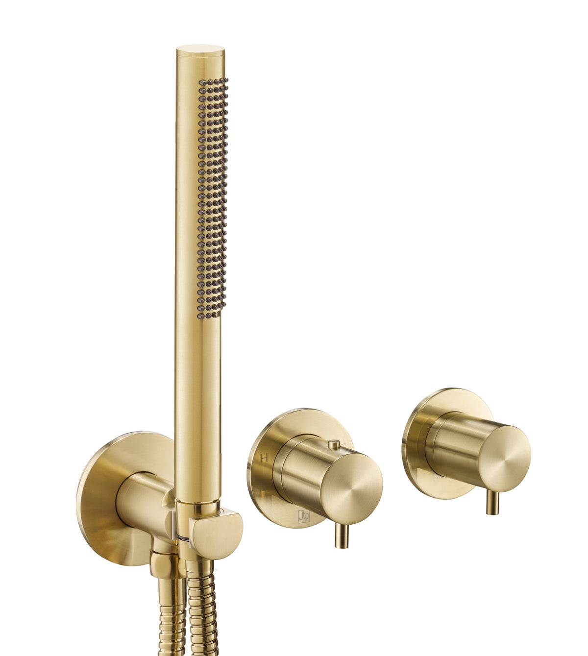 JTP VOS Modular Thermostatic 2 Outlet Shower Valve with Handset