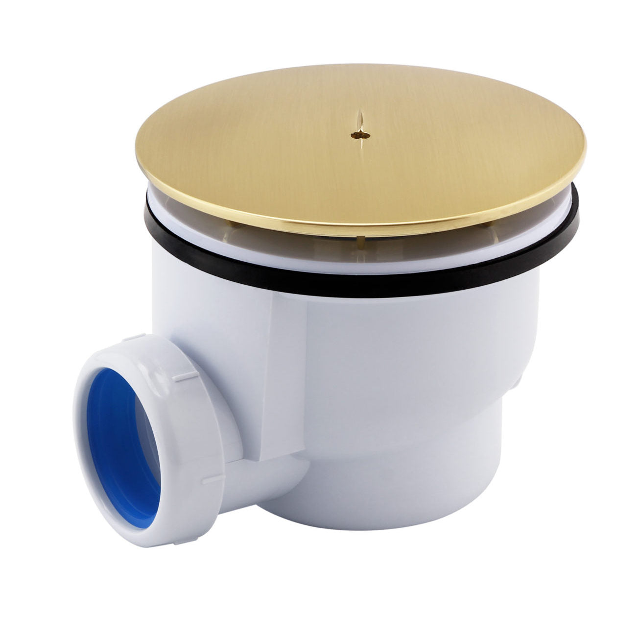 DreamTaps JTP VOS Shower Waste accessory with bronze finish, showcasing durable and stylish bathroom plumbing component.