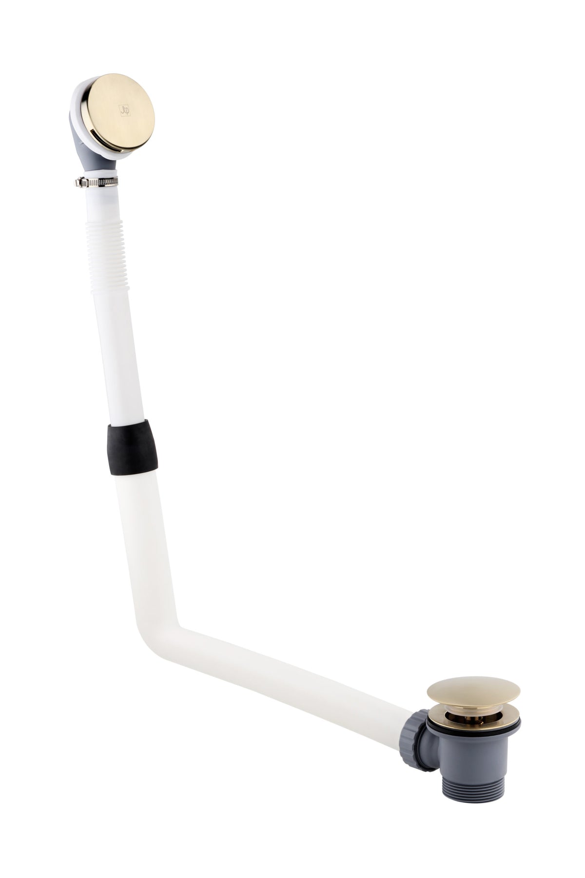 JTP VOS Overflow Bath Filler with Click Clack Waste