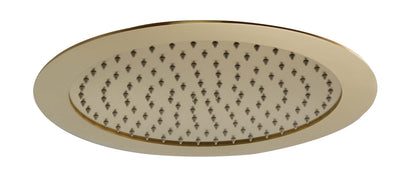 JTP VOS 300mm Ceiling Mounted Overhead Shower - Brushed Brass