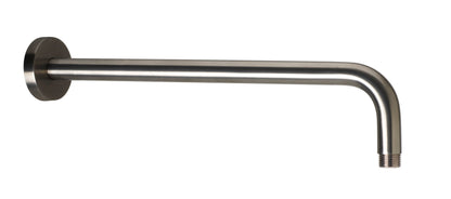 JTP VOS 400mm Wall Mounted Shower Arm - Brushed Black