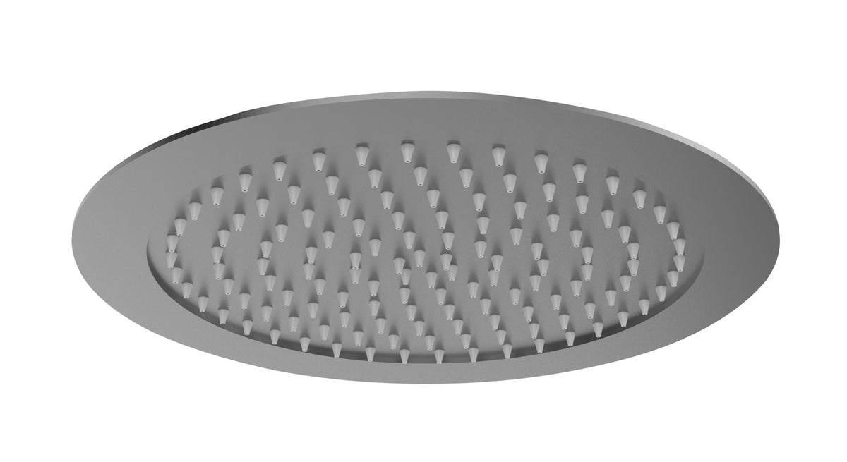 JTP VOS 300mm Ceiling Mounted Overhead Shower - Brushed Black