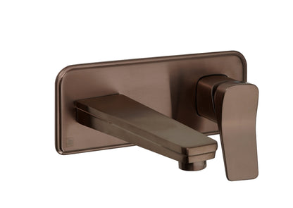 JTP HIX Single Lever Wall Mounted Basin Mixer Tap