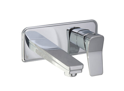 JTP HIX Single Lever Wall Mounted Basin Mixer Tap