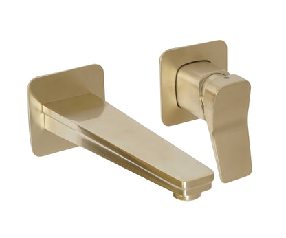 JTP HIX Single Lever Wall Mounted Basin Mixer Tap