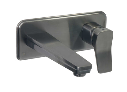 JTP HIX Single Lever Wall Mounted Basin Mixer Tap