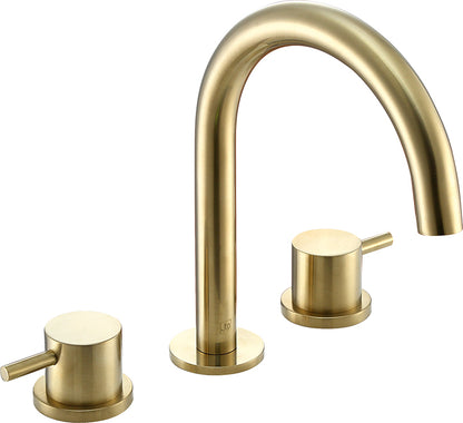 JTP VOS 3 Hole Deck Mounted Basin Mixer Tap
