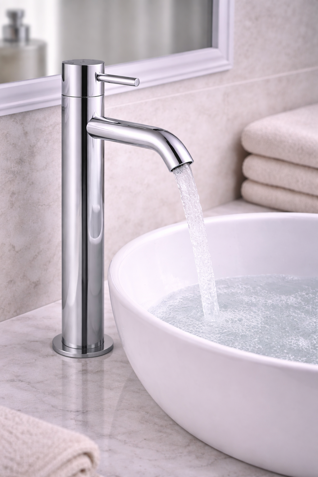 JTP Florence Single Lever Tall Basin Mixer Tap