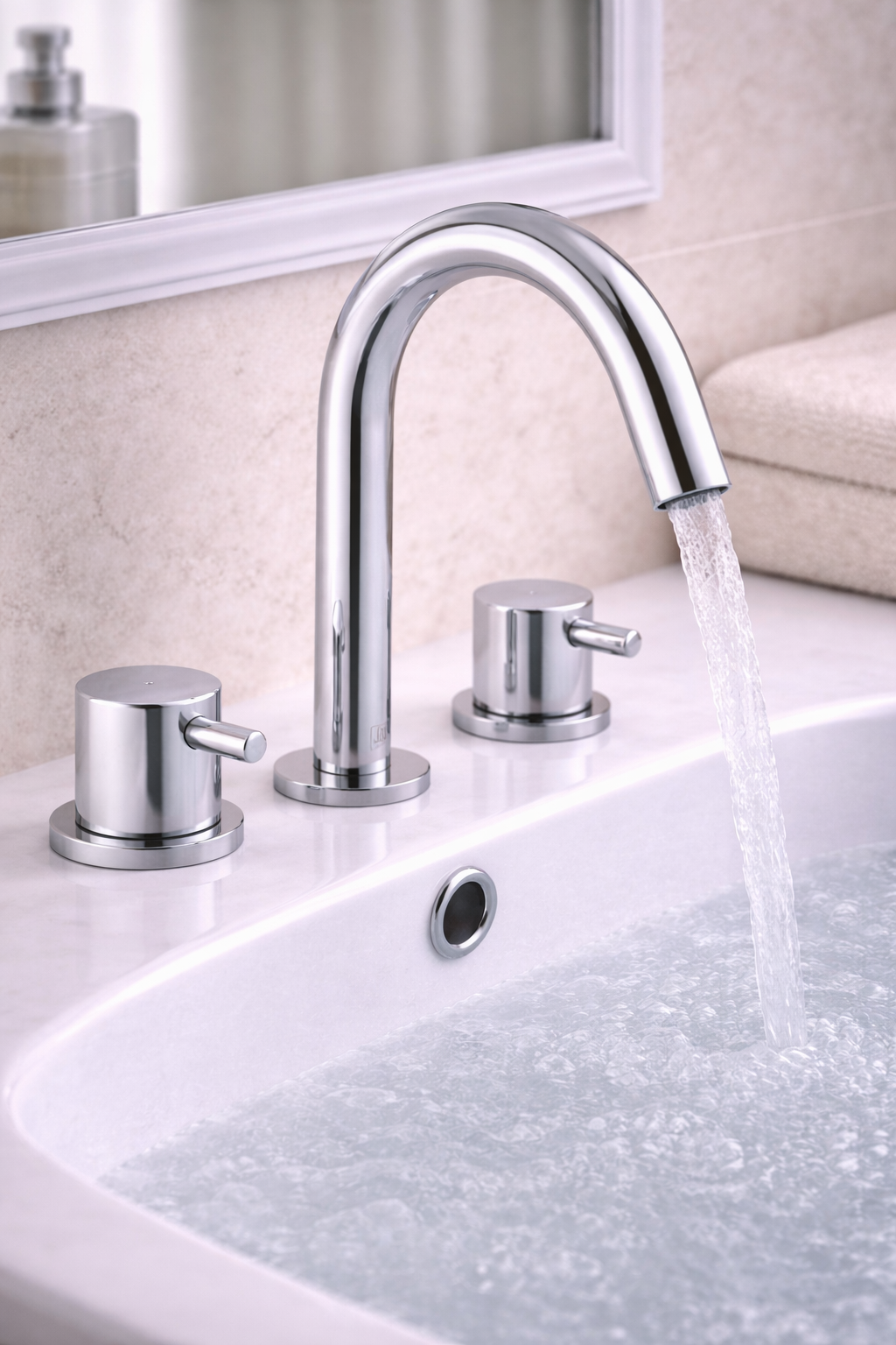 JTP Florence 3 Hole Basin Mixer Tap