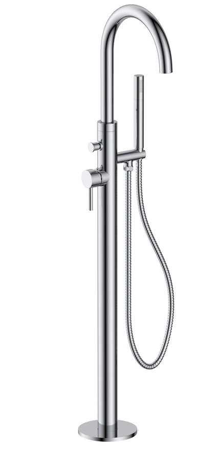 JTP Florence floor standing, single lever Bath Shower Mixer Tap