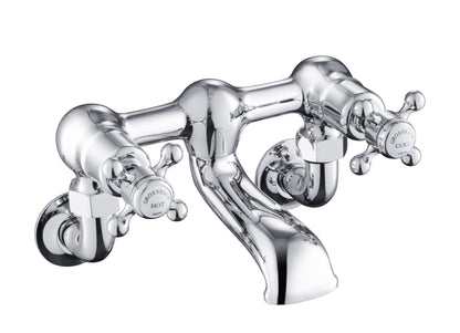 JTP Grosvenor Cross Bath Filler Tap Wall Mounted