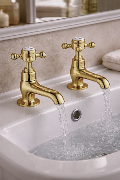 JTP Grosvenor Cross Grosvenor Cross Long Nose Basin Taps