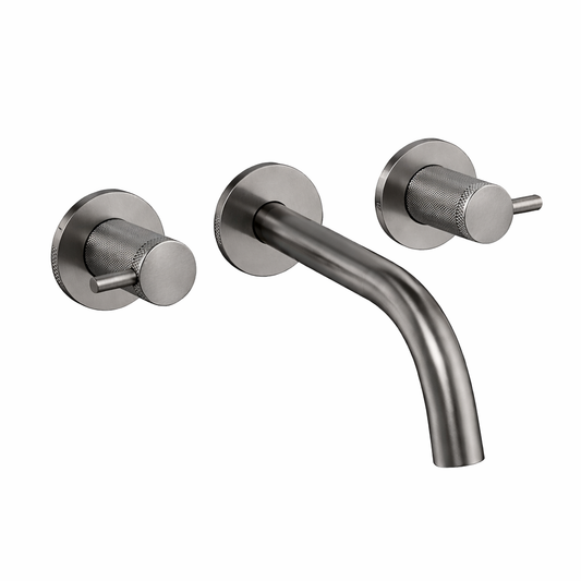 JTP VOS 3 Hole Wall Mounted Bath/Basin Filler - Designer Handle