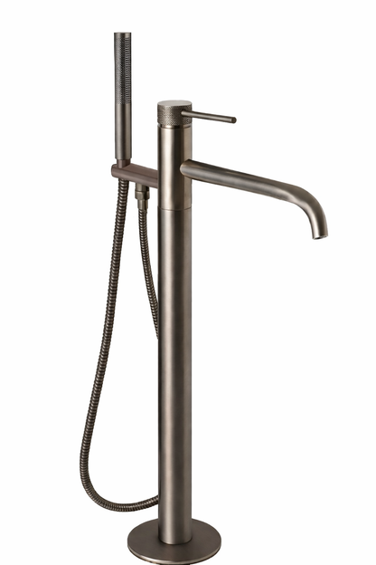 JTP VOS Floor Standing Bath Shower Mixer Tap with Kit, HP 1 - Designer Handle