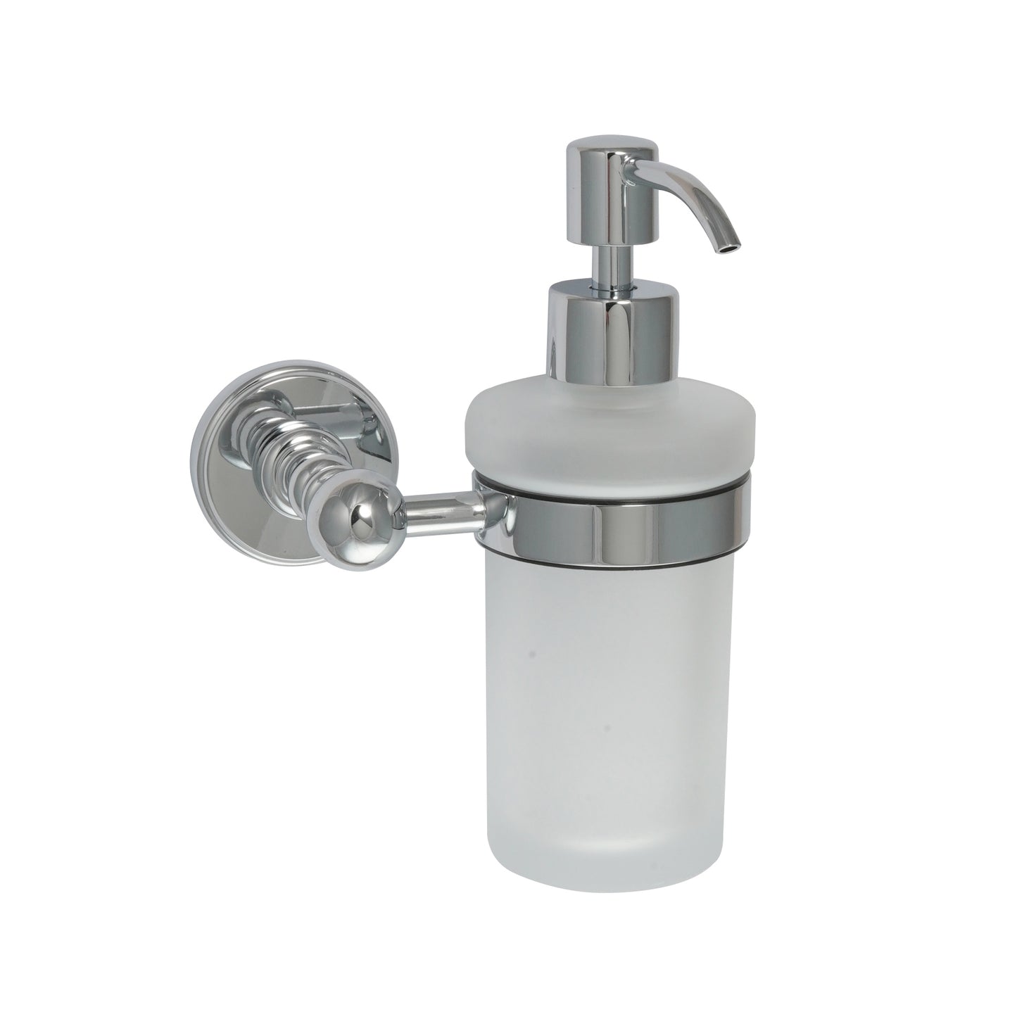 JTP Grosvenor Cross Soap dispenser frosted glass