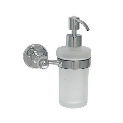JTP Grosvenor Cross Soap dispenser frosted glass