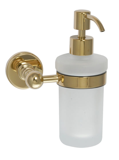 JTP Grosvenor Cross Soap dispenser frosted glass