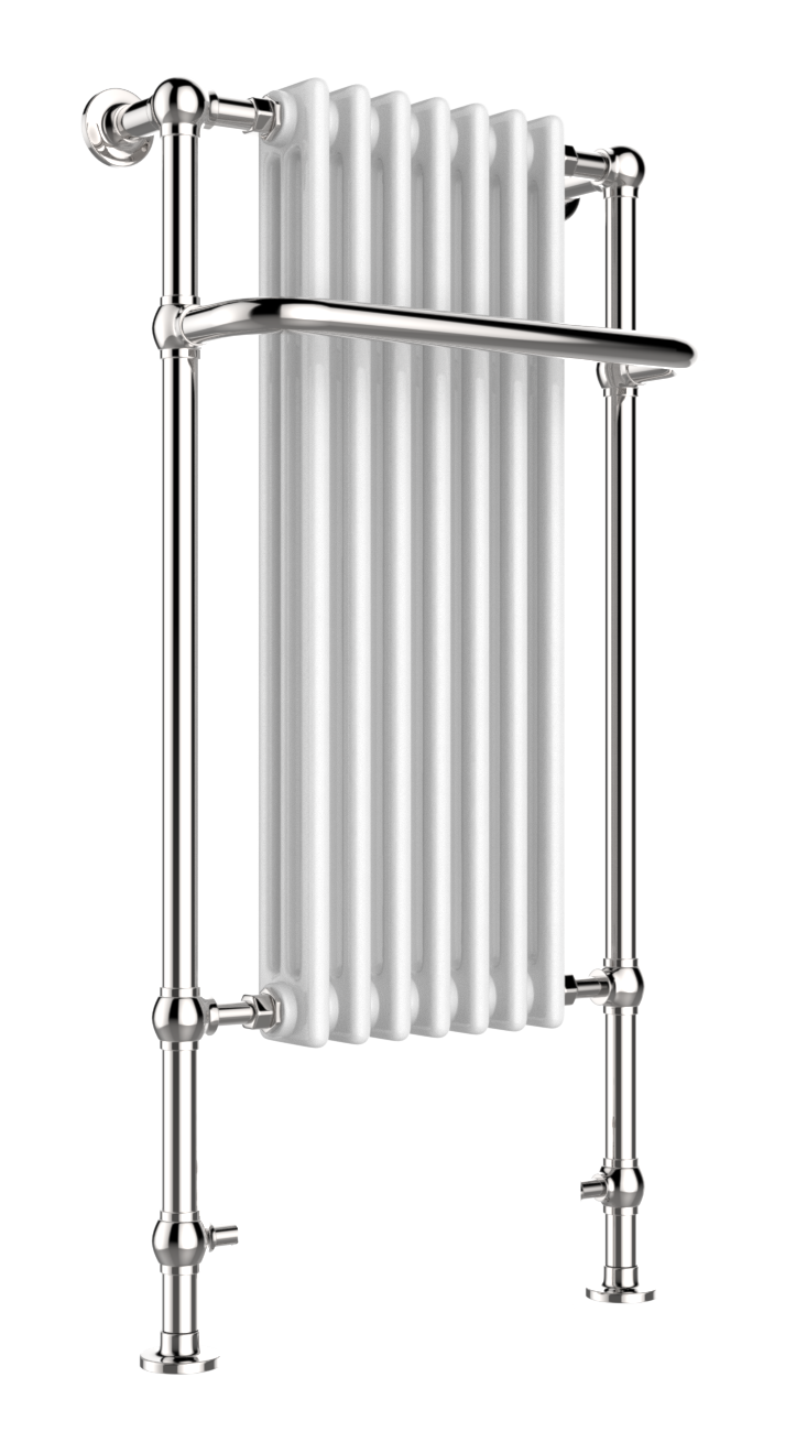 JTP GROSVENOR RADIATOR X2 30 - Chrome & White