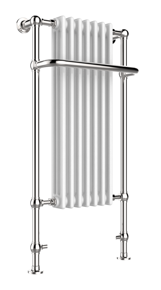 JTP GROSVENOR RADIATOR X2 30 - Chrome & White