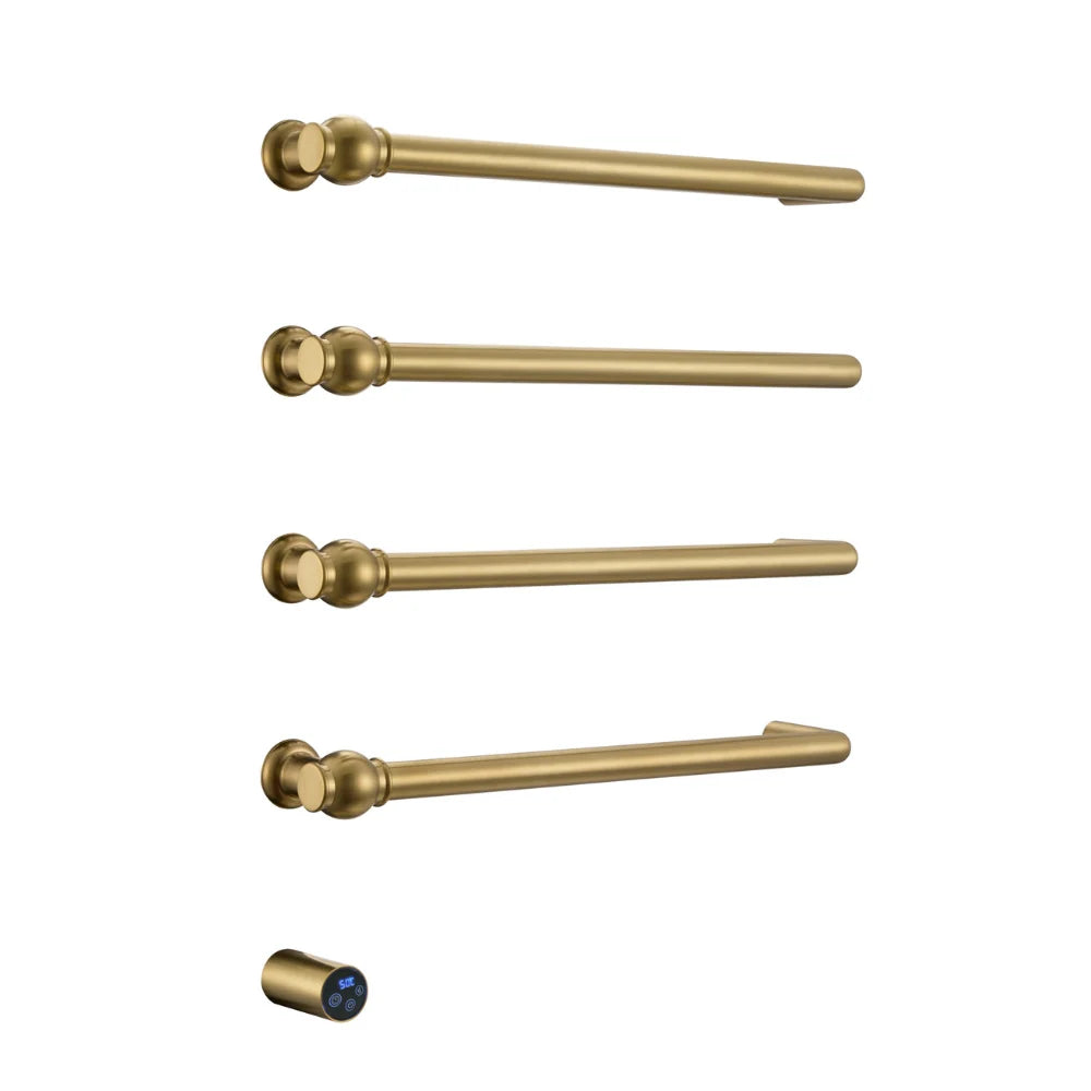 JTP GROSVENOR ELECTRIC TOWEL RADIATOR 529 - Brushed Brass