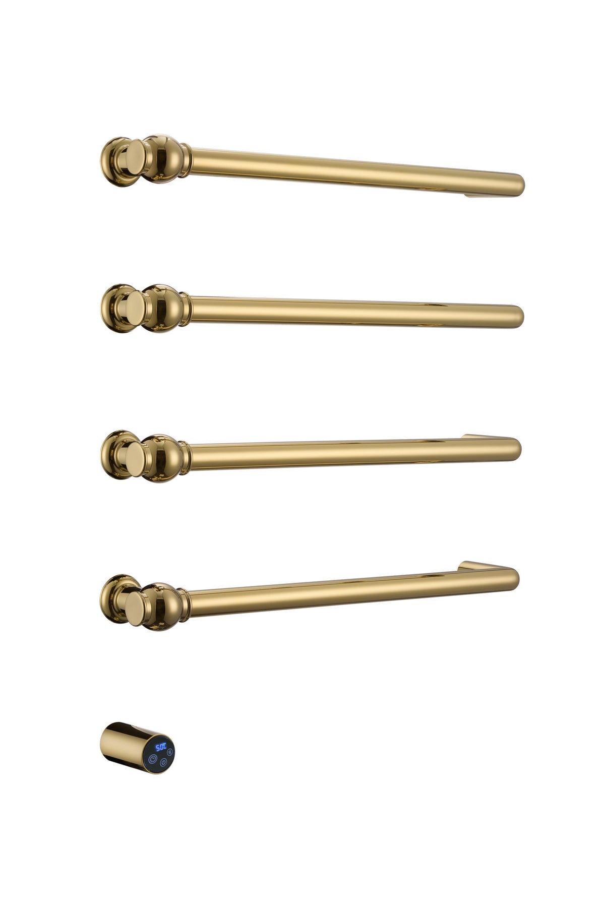 JTP GROSVENOR ELECTRIC TOWEL RADIATOR 529 - Polished Gold