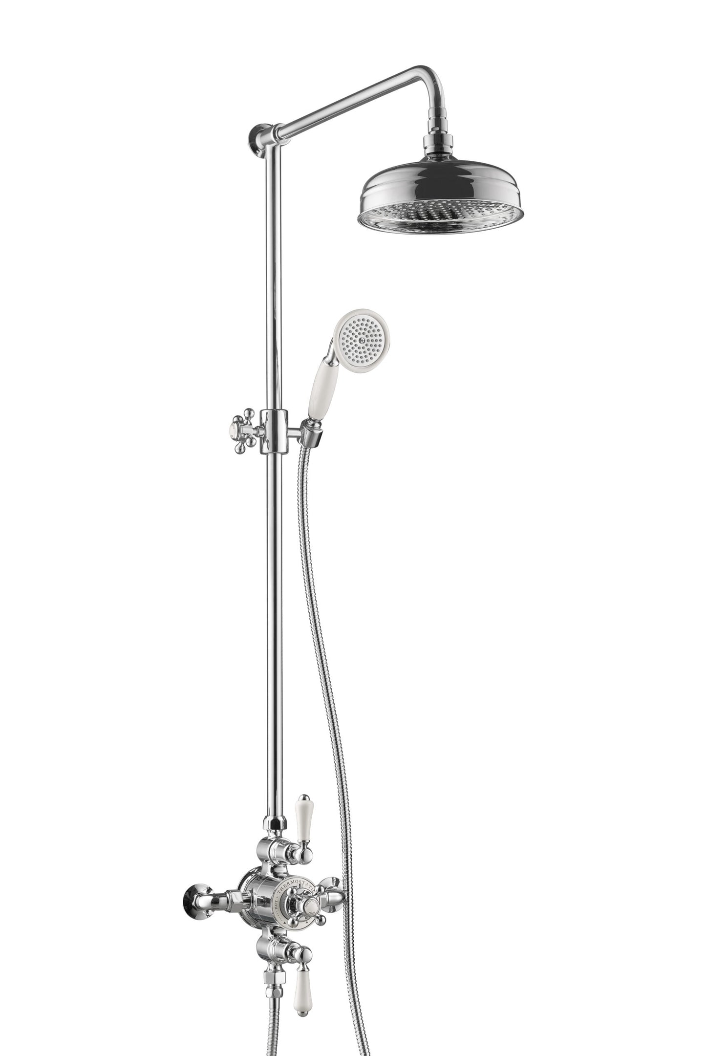 JTP Grosvenor Cross Grosvenor Exposed Thermostatic valve with Riser & Kit