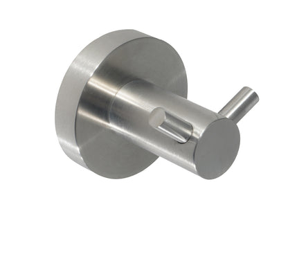 JTP Inox Double Robe Hook Stainless Steel