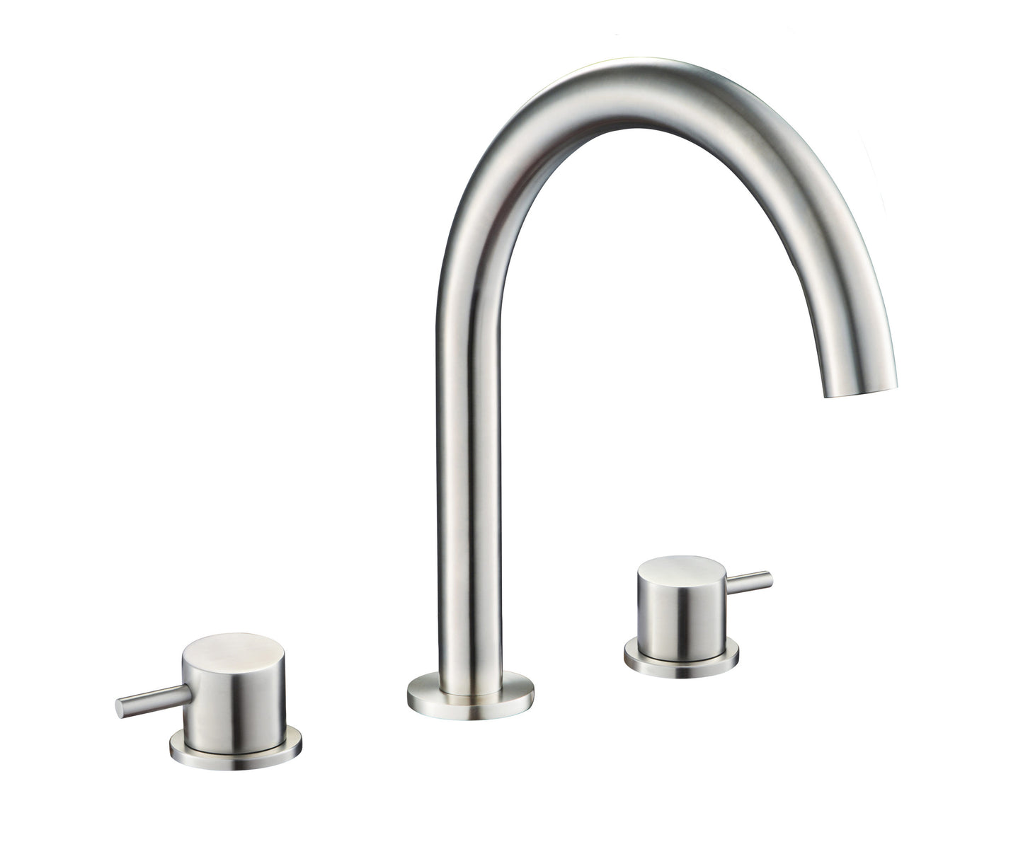 JTP VOS 3 Hole Deck Mounted Basin Mixer Tap