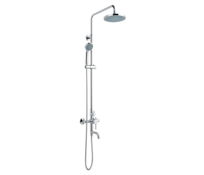 JTP Florence Shower Pole with Overhead Shower