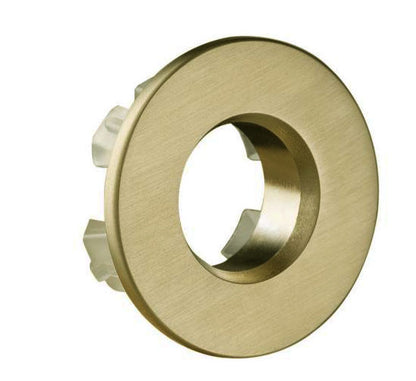 JTP VOS Overflow Cover in black, durable accessory for plumbing systems, designed to prevent leaks and overflow.