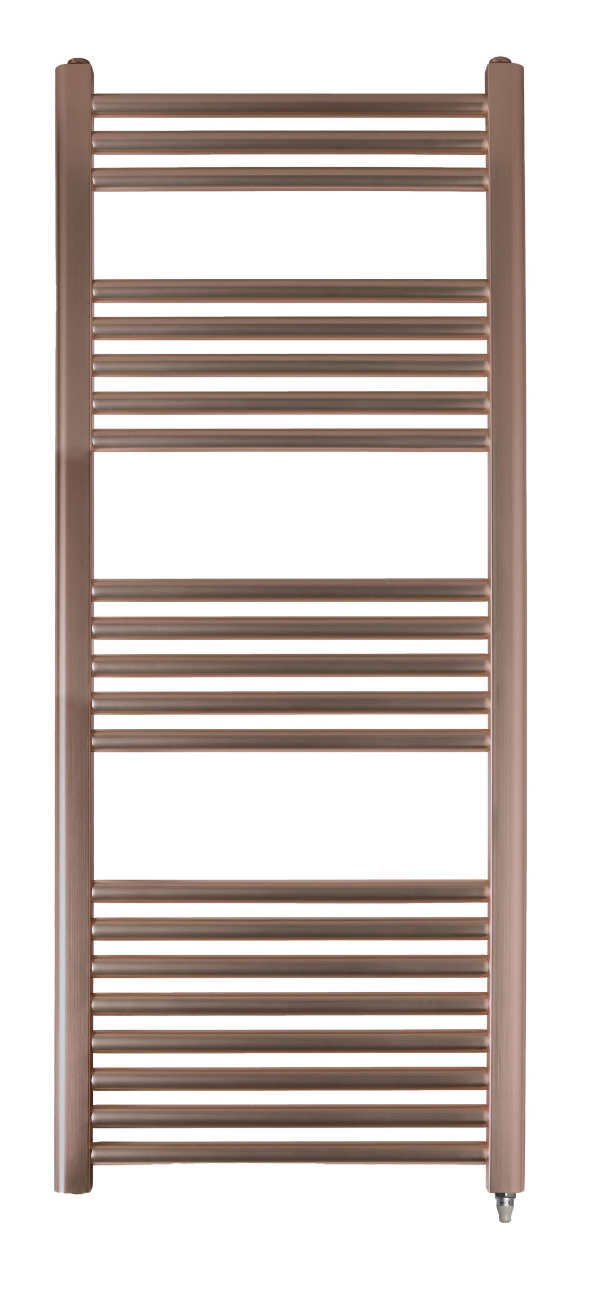 JTP VOS ELECTRIC TOWER RADIATOR WITH THERMOSTAT HEATING ELEMENT -VOS - Brushed Bronze