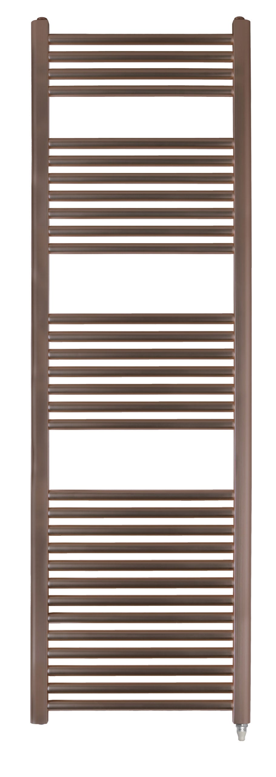 JTP VOS ELECTRIC TOWER RADIATOR WITH THERMOSTAT HEATING ELEMENT - VOS - Brushed Bronze