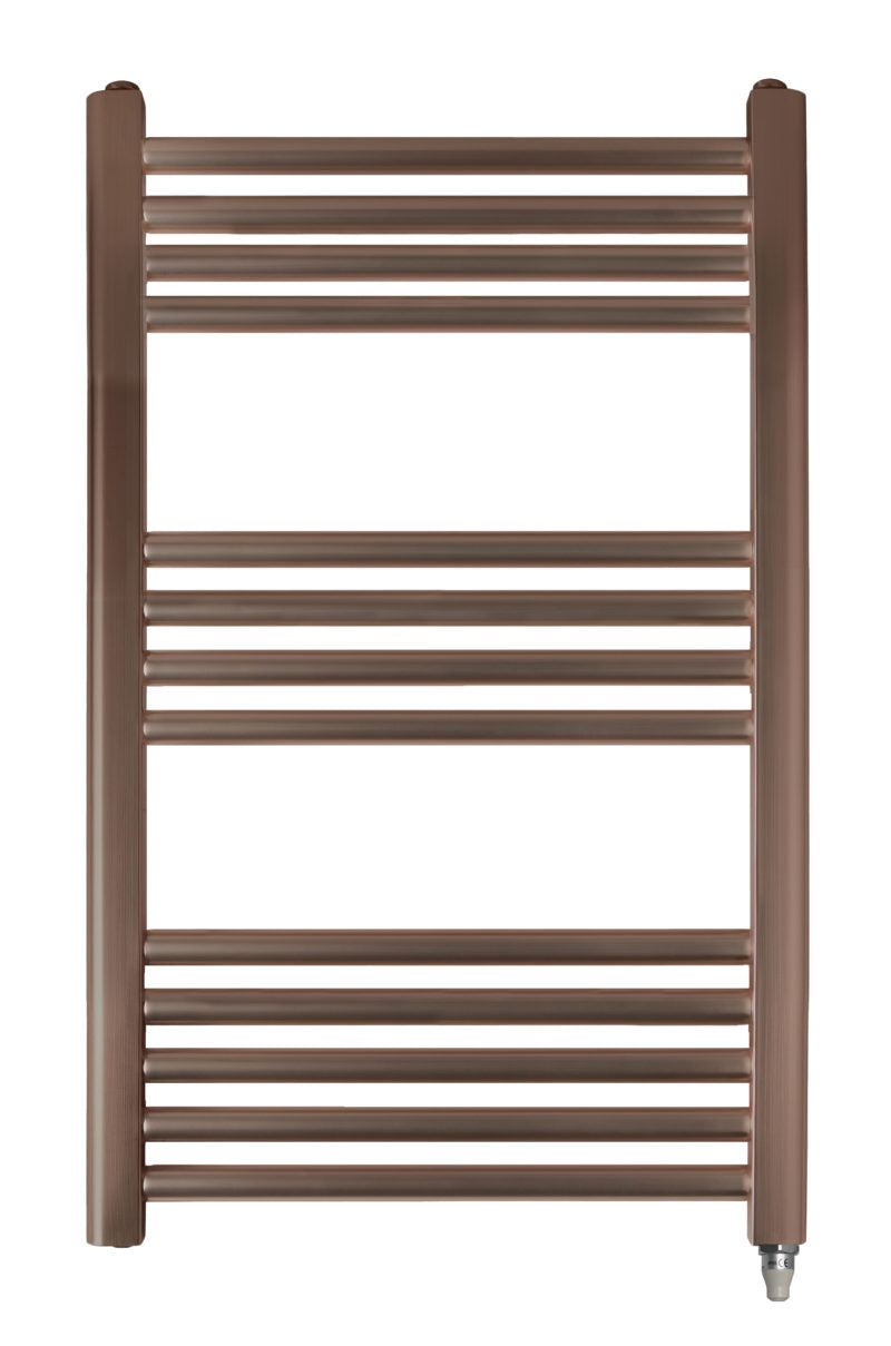 JTP VOS ELECTRIC TOWER RADIATOR WITH THERMOSTAT HEATING ELEMENT - VOS - Brushed Bronze