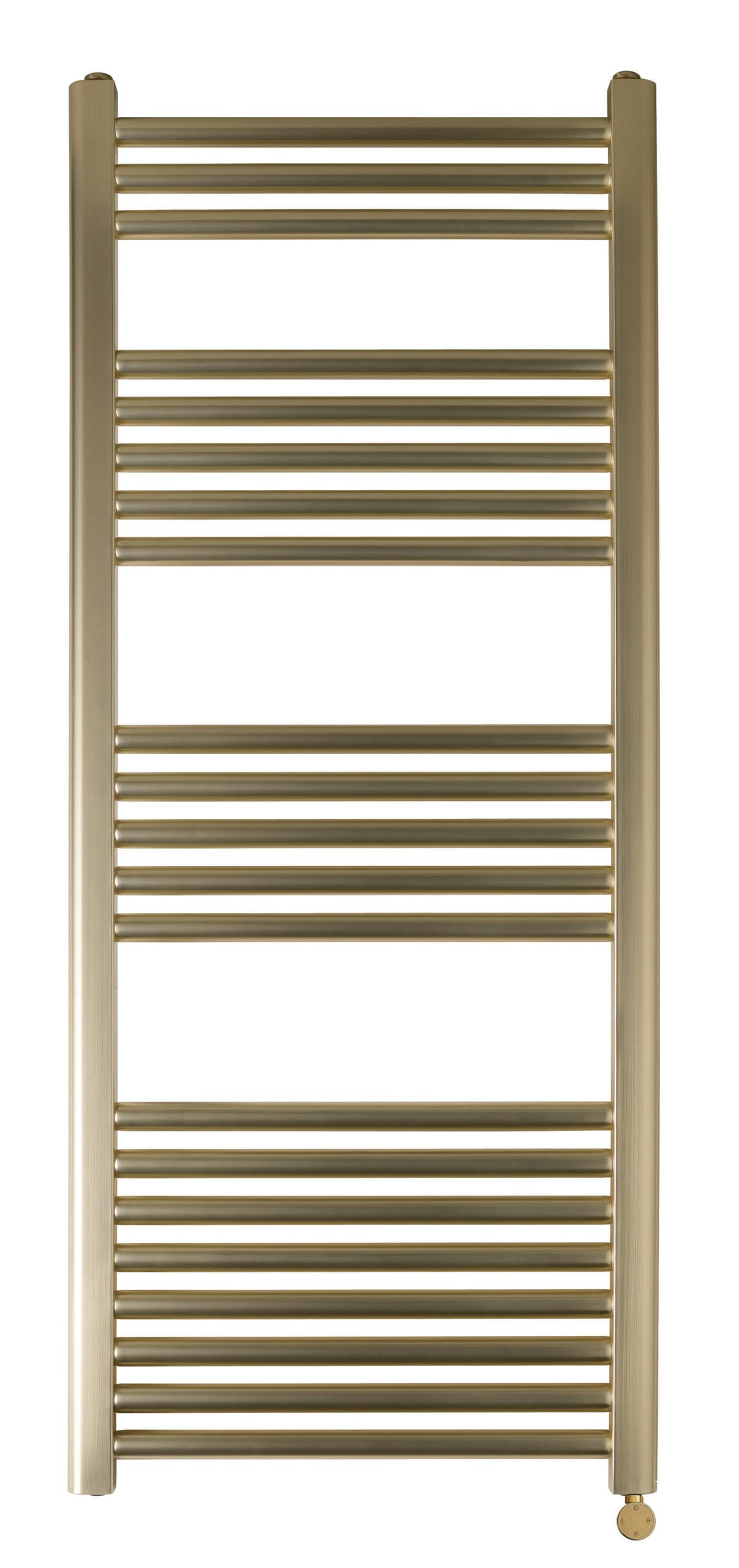JTP VOS ELECTRIC TOWER RADIATOR WITH THERMOSTAT HEATING ELEMENT - VOS - Brushed Brass