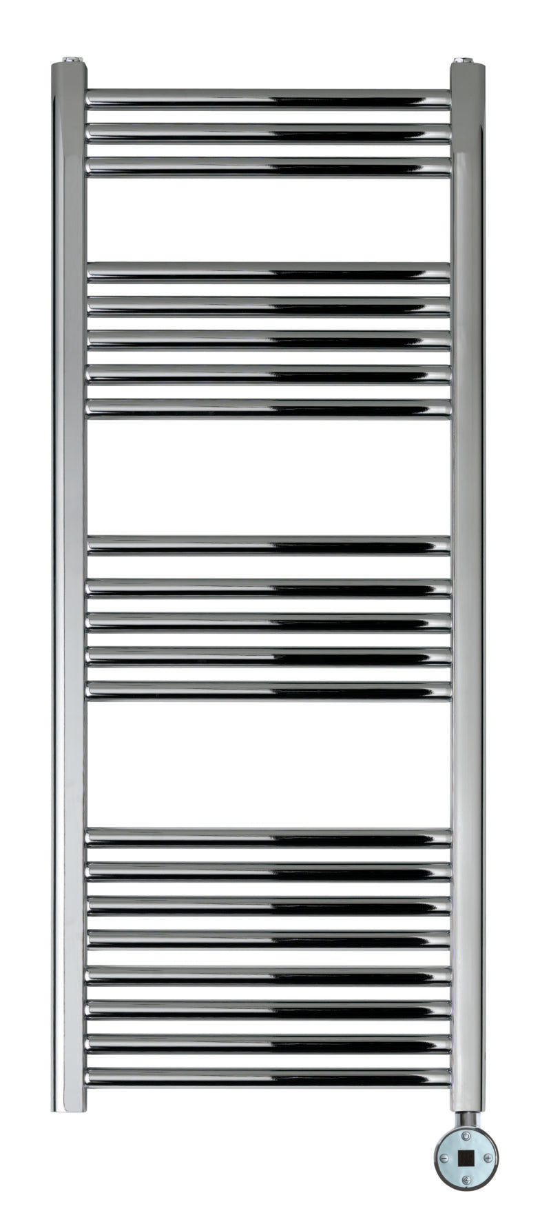 JTP VOS ELECTRIC TOWER RADIATOR WITH THERMOSTAT HEATING ELEMENT - VOS - Chrome