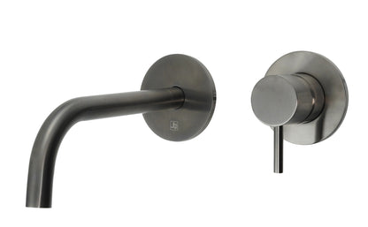 JTP Single Lever Wall Mounted Basin Mixer Tap