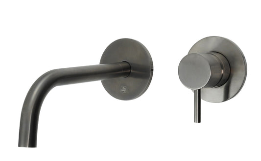 JTP Single Lever Wall Mounted Basin Mixer Tap