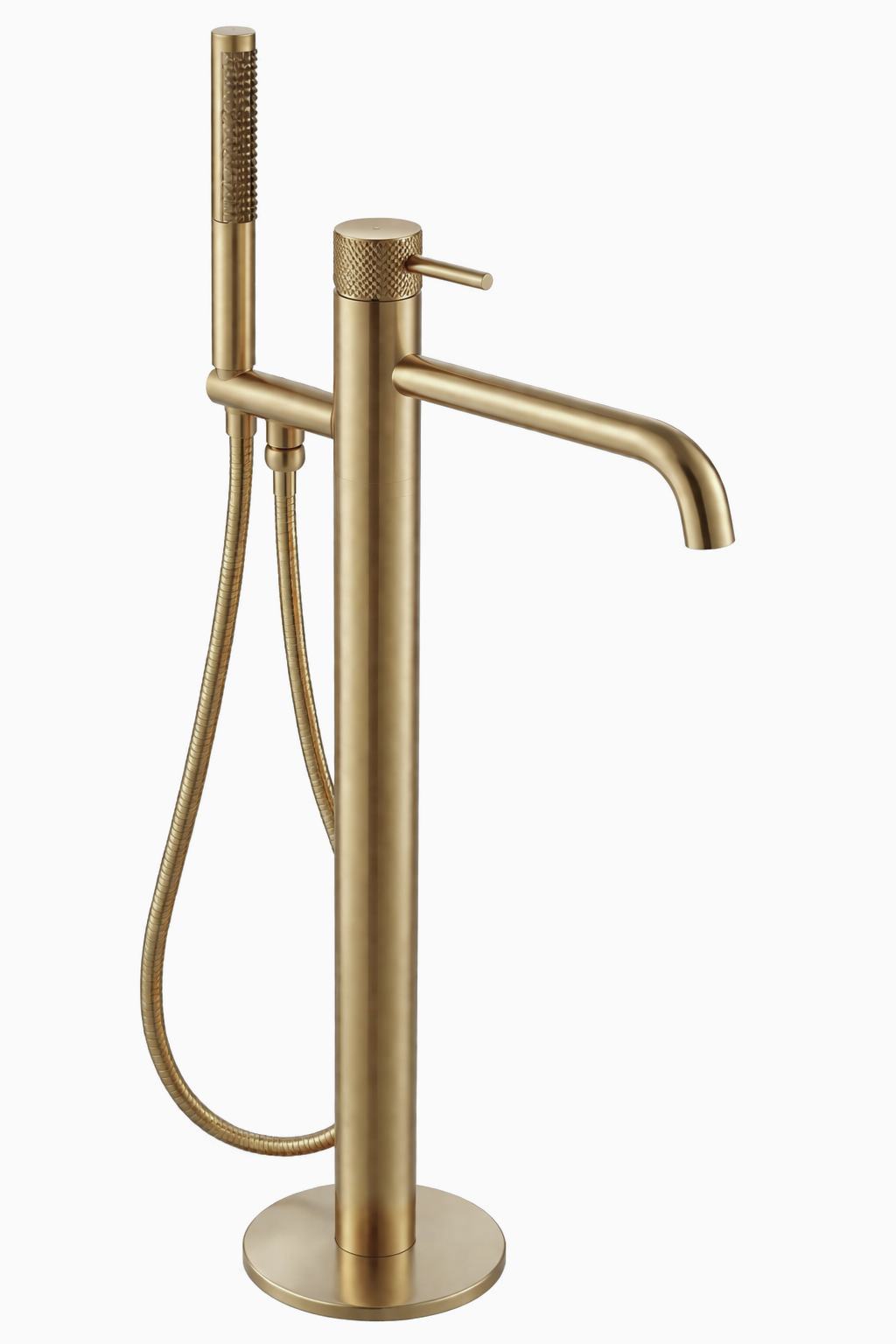 JTP VOS Floor Standing Bath Shower Mixer Tap with Kit, HP 1 - Designer Handle