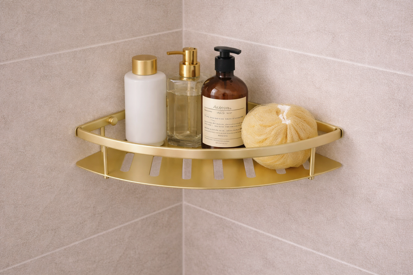 JTP VOS Single Corner Shower Basket