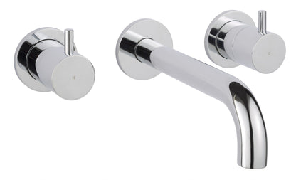 JTP Florence 3 Hole Wall Mounted Basin Mixer Tap