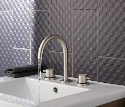 JTP VOS 3 Hole Deck Mounted Basin Mixer Tap