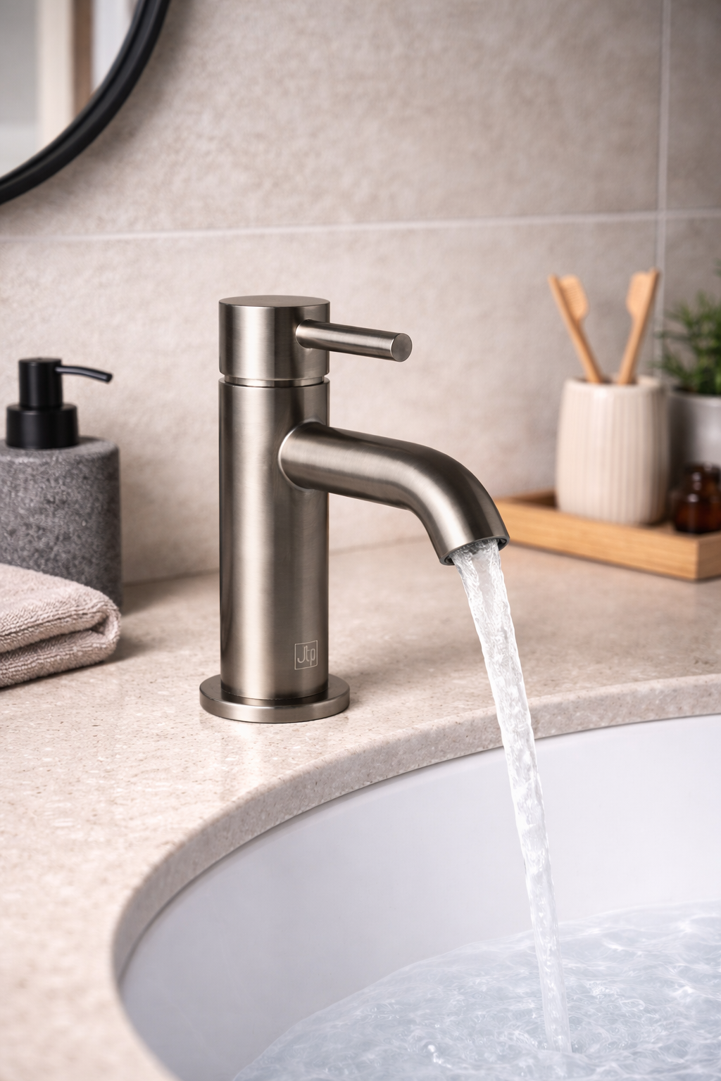 JTP VOS Single Lever Mini Basin Mixer Tap