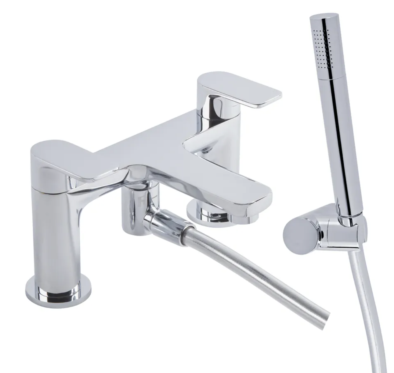Savour Deck Mounted Bath Shower Mixer Tap