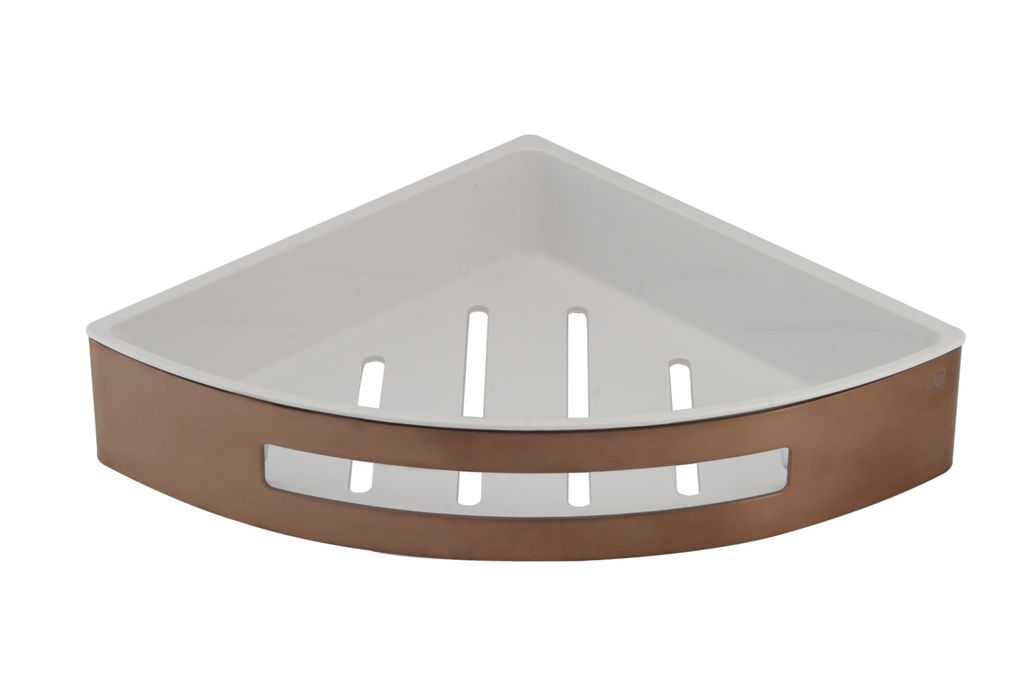 JTP Corner Shower Basket with Shelf